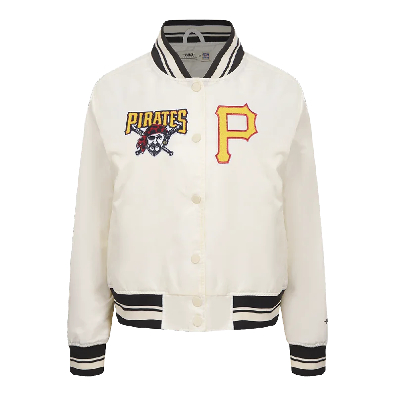 CHAMARRA DE SATÉN MLB PITTSBURGH PIRATES RETRO CLASSICS PARA MUJER