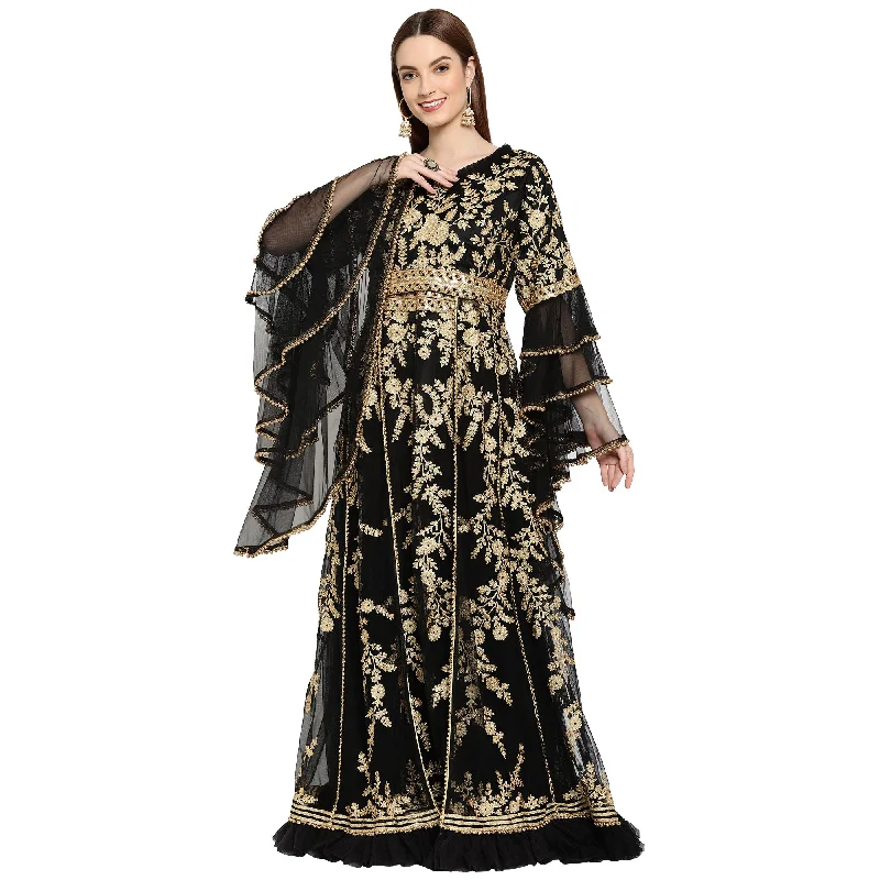 Designer Caftan Traditional Khaleeji Thobe