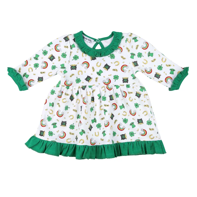 MAGNOLIA BABY - Shenanigans Printed Dress - Green