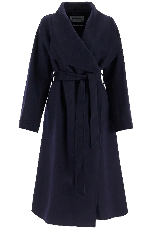 Wool Coat By Carrie Rose  - Blue