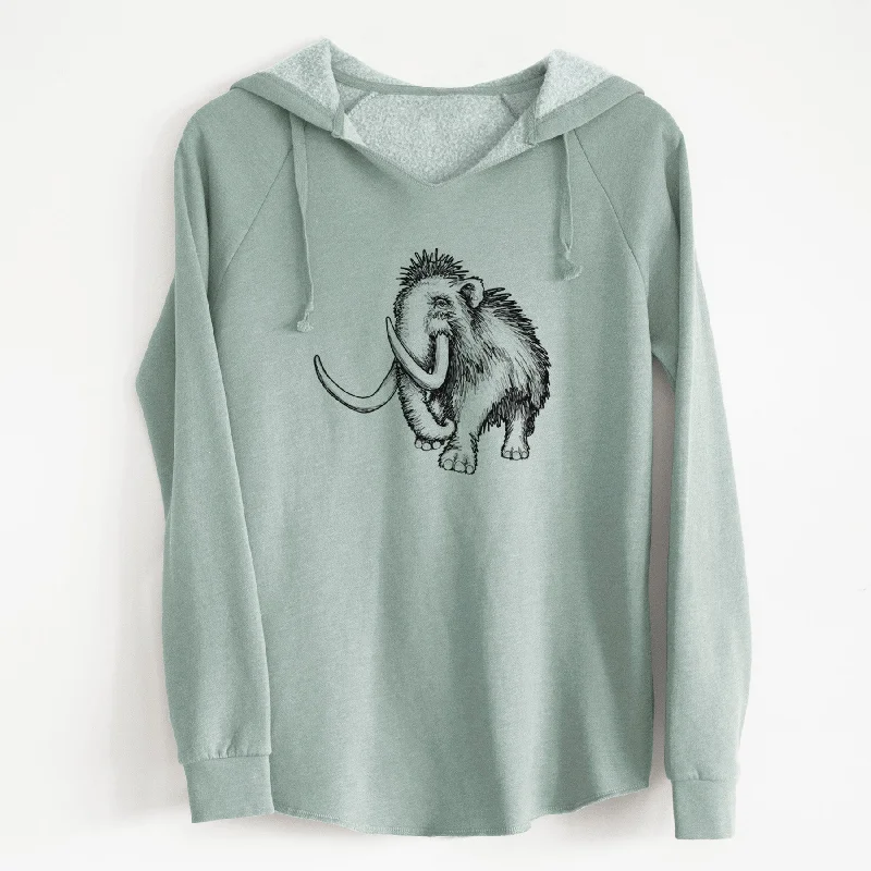 Woolly Mammoth - Mammuthus Primigenius - Cali Wave Hooded Sweatshirt