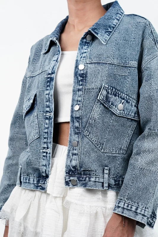 Washed Blue Denim Jacket