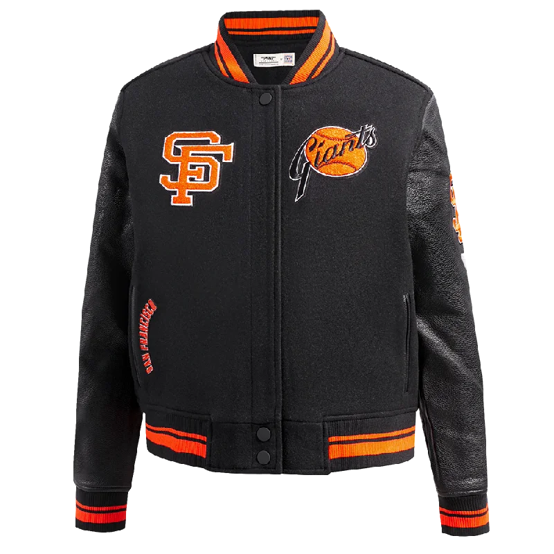 CHAMARRA UNIVERSITARIA MLB SAN FRANCISCO GIANTS RETRO CLASSICS PARA MUJER