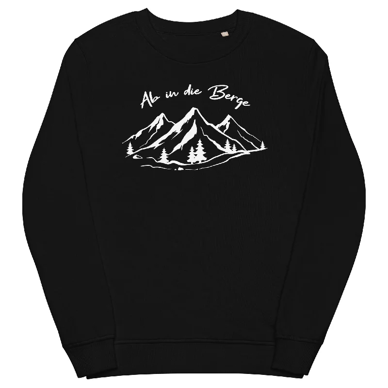 Ab in die Berge - Unisex Premium Organic Sweatshirt