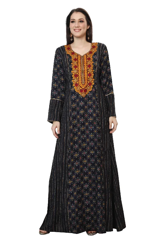 Abaya Kaftan Designer Jalabiya Gown