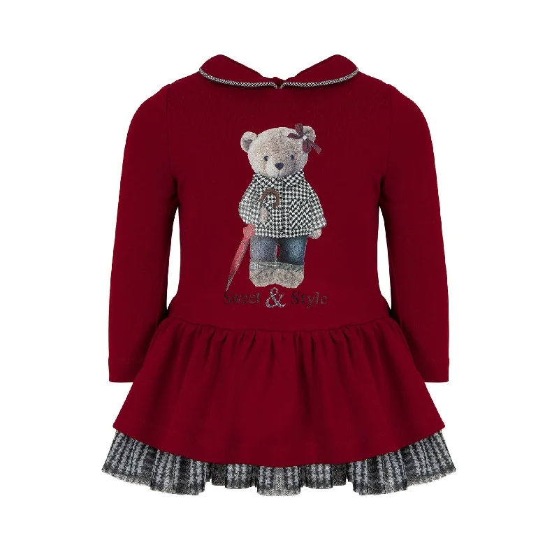 LAPIN HOUSE - Teddy Dress - Red