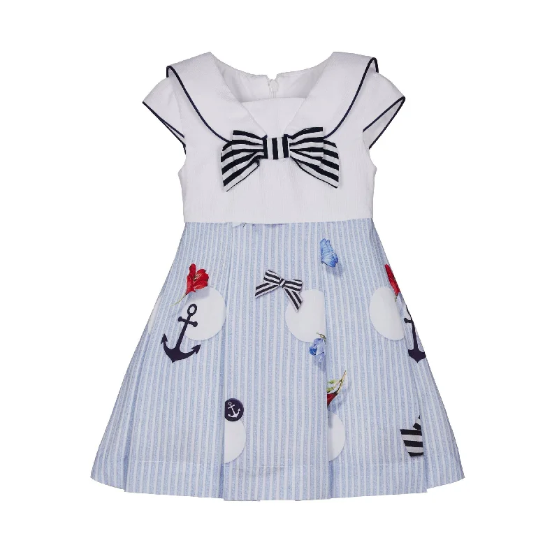 LAPIN HOUSE - Sailor Pleated Dress