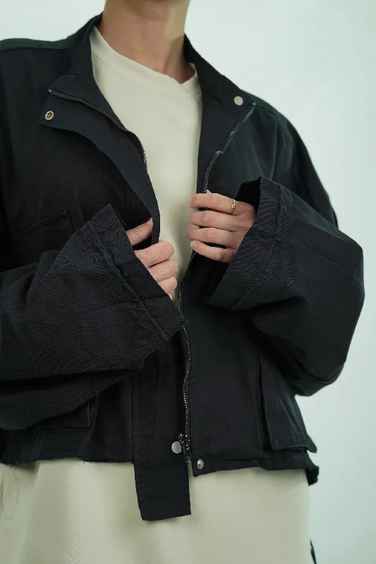 Dope Oversized Cropped Jacket