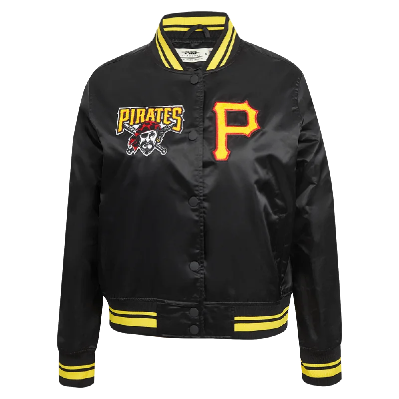 CHAMARRA DE SATÉN MLB PITTSBURGH PIRATES RETRO CLASSICS PARA MUJER