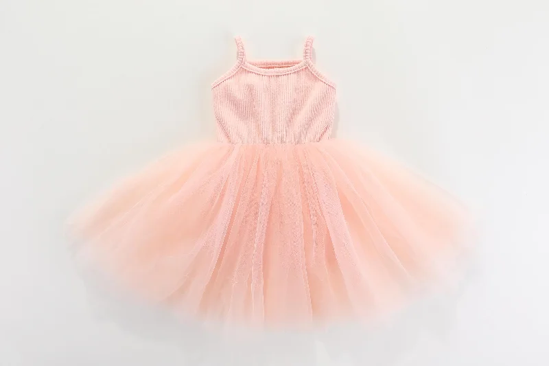 Valentina Tutu Dress - LIGHT PINK : 0-6M, 6-12M, 5-6Y only left