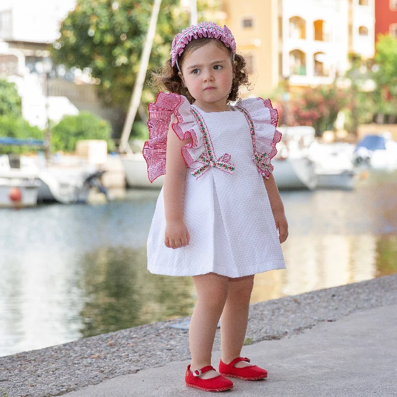 MERAKI - Vintage Baby Dress  - White