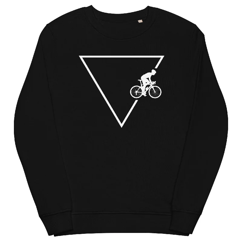 Dreieck 1 und Radfahren - Unisex Premium Organic Sweatshirt