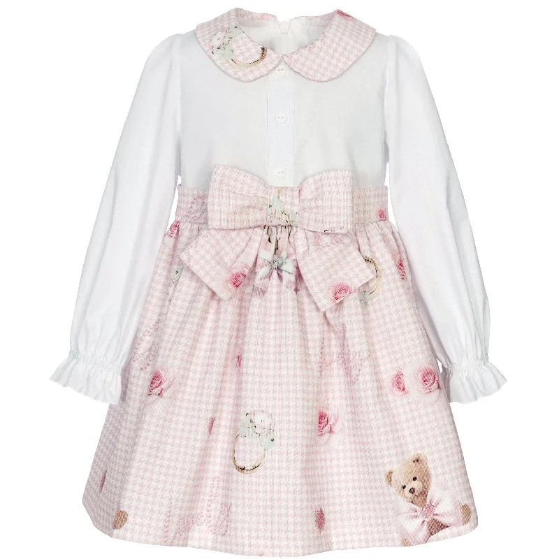 BALLOON CHIC - Teddy Blouse Dress  - Pink