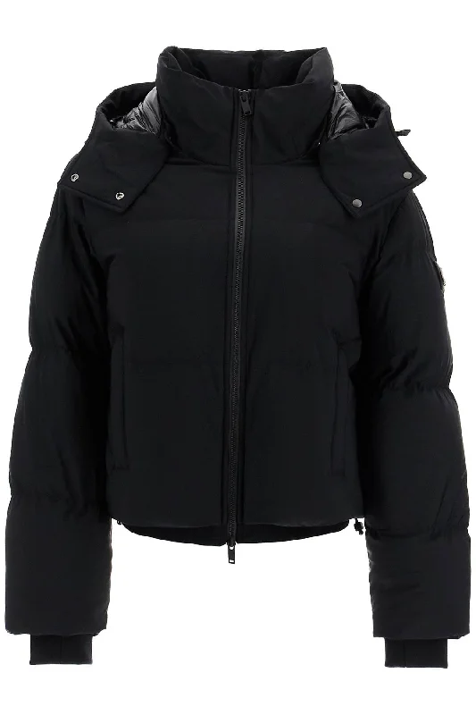 Misti Short Down Jacket  - Black