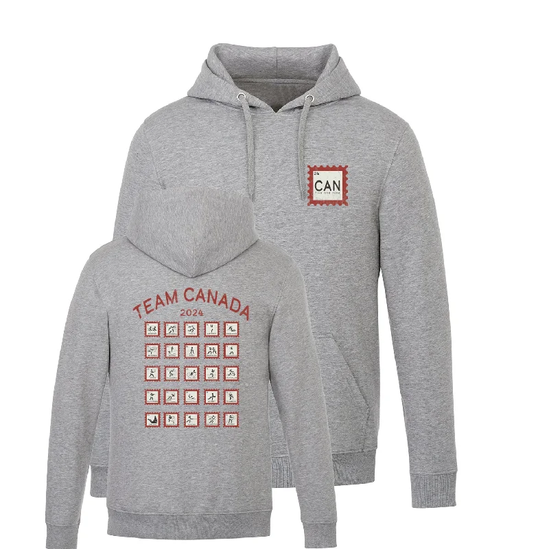 CANADA STAMP HOODIE (UNISEX)