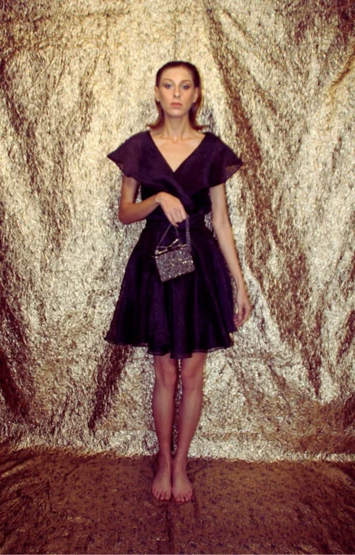 RENT Vintage Black Cocktail Dress