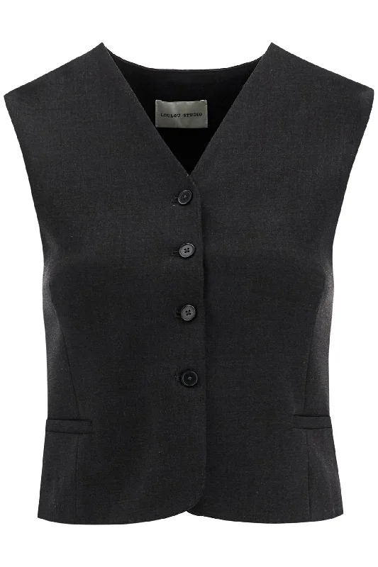 Tailored Teora Vest  - Grigio