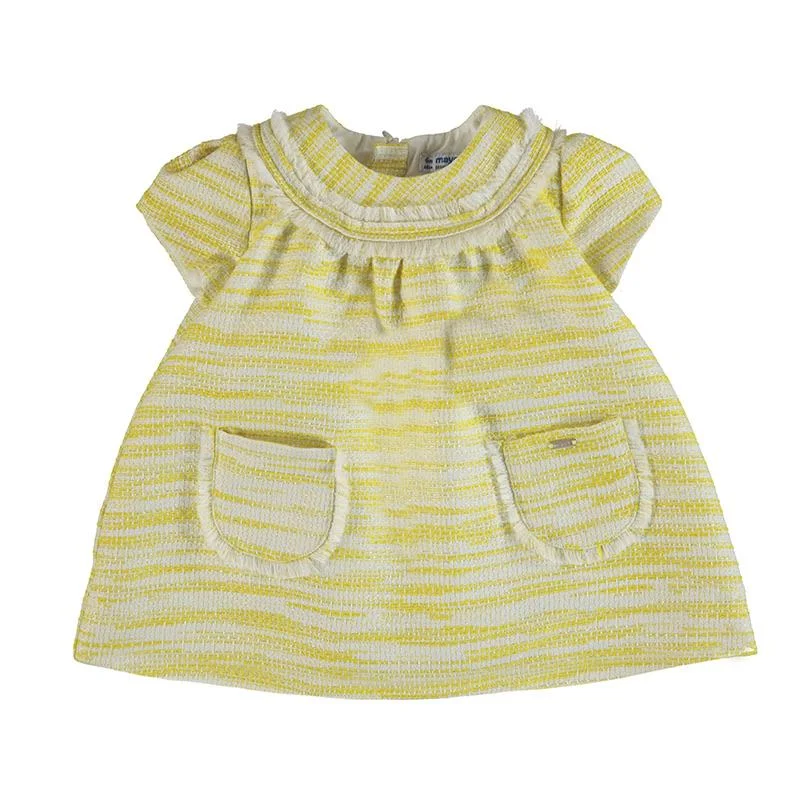 MAYORAL - Baby Formal Dress - Yellow