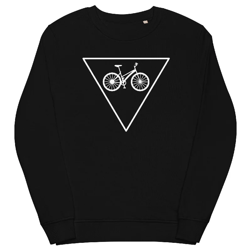 Dreieck und Fahrrad - Unisex Premium Organic Sweatshirt