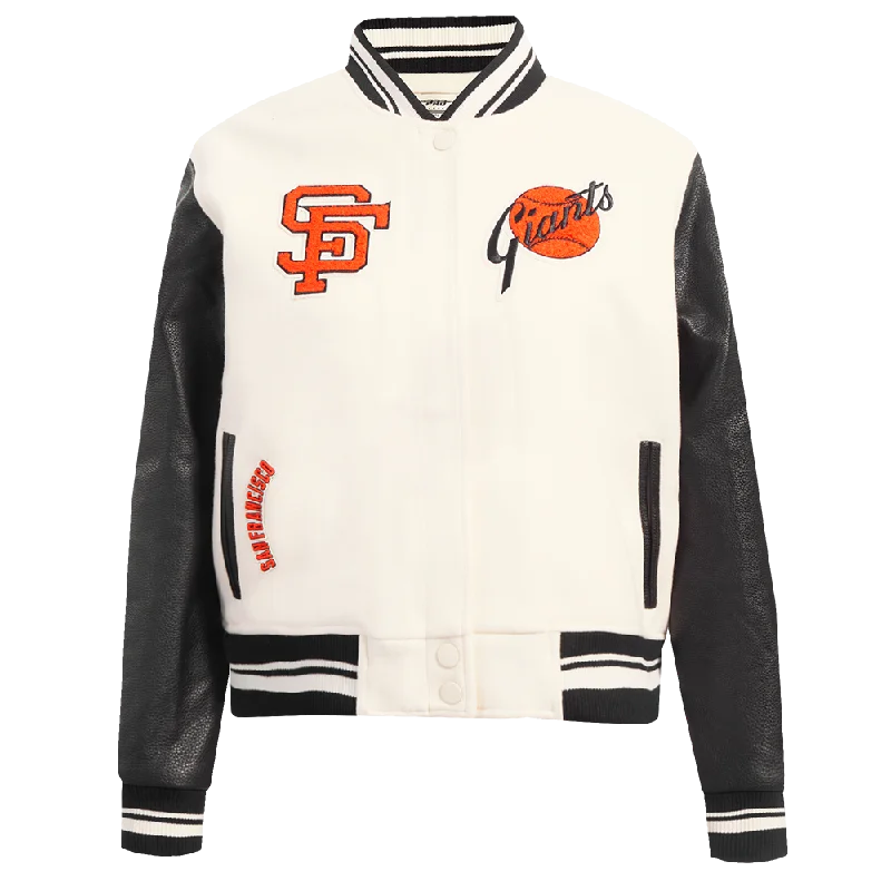 CHAMARRA UNIVERSITARIA MLB SAN FRANCISCO GIANTS RETRO CLASSICS PARA MUJER