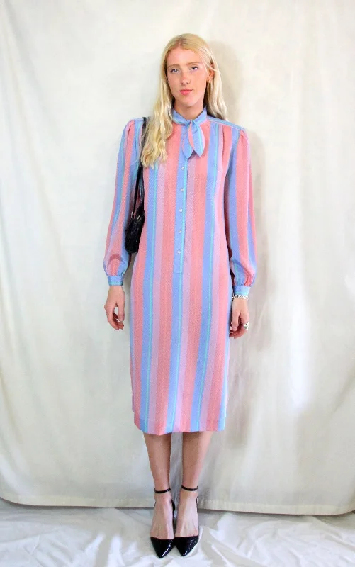 Vintage 1980's Midi Dress