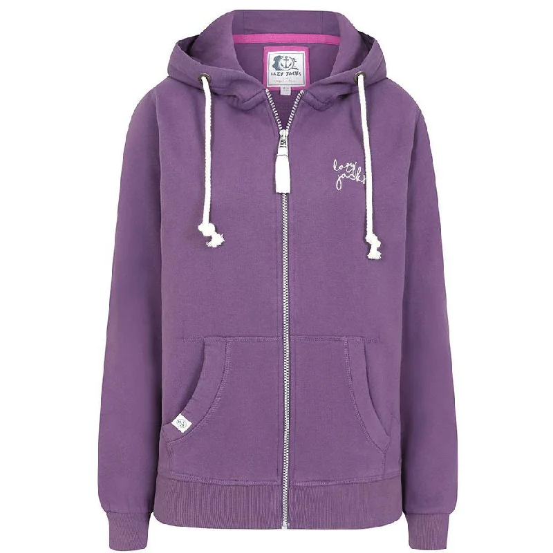 LJ101 - Ladies Full Zip Sweatshirt - Loganberry