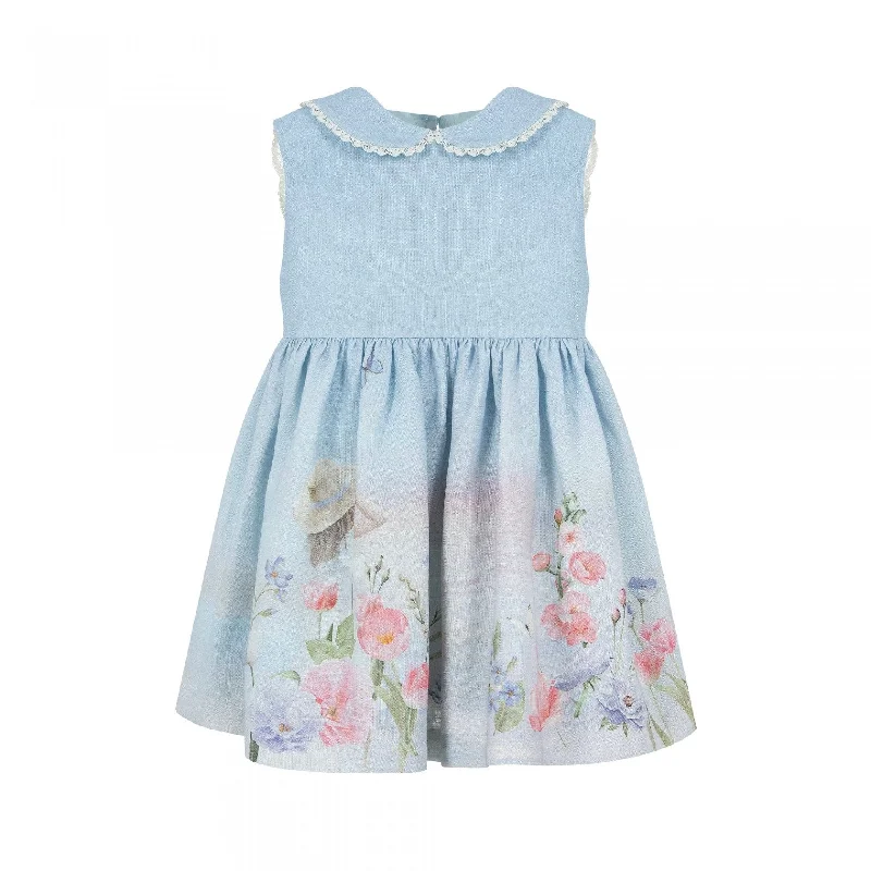 LAPIN HOUSE - Floral Dress - Blue