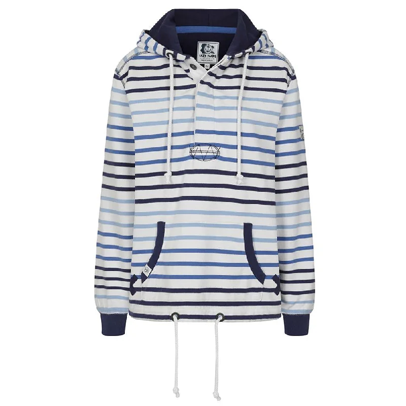 LJ36 - Ladies' Striped Hoody - Twilight