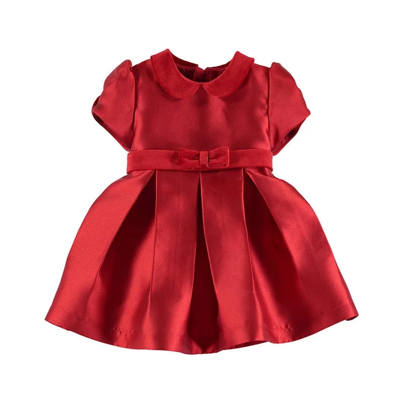 MAYORAL - Taffeta Dress - Red