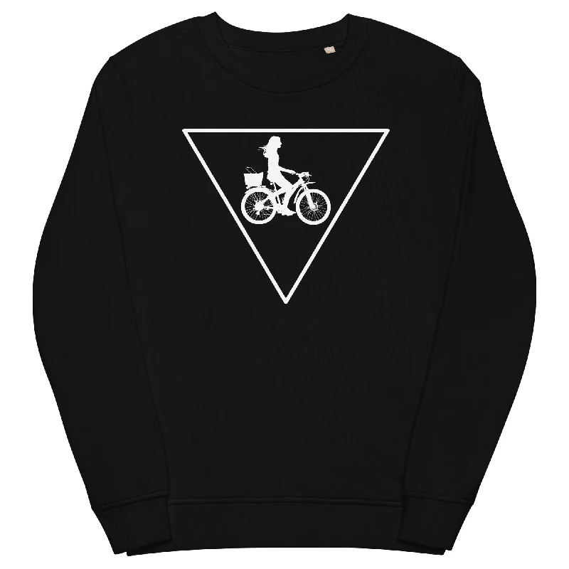 Dreieck und Radfahren - Unisex Premium Organic Sweatshirt