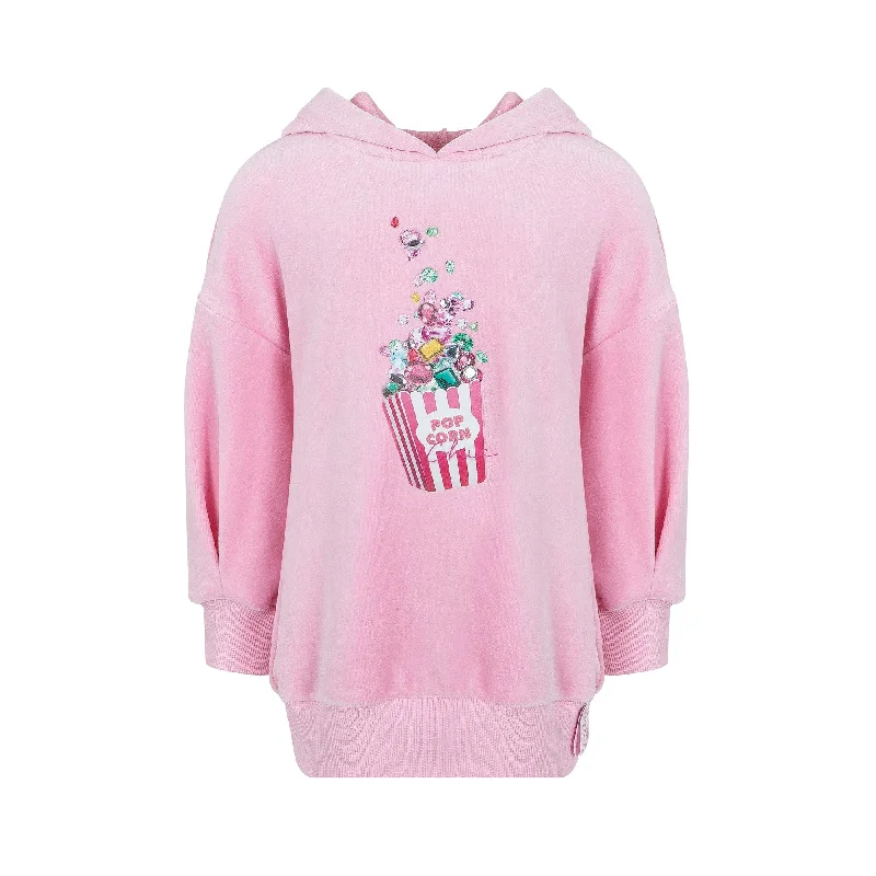 LAPIN HOUSE - Pop Corn Jumper Dress - Pink