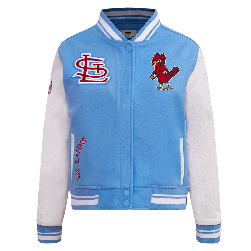 CHAMARRA UNIVERSITARIA MLB ST. LOUIS CARDINALS RETRO CLASSICS PARA MUJER