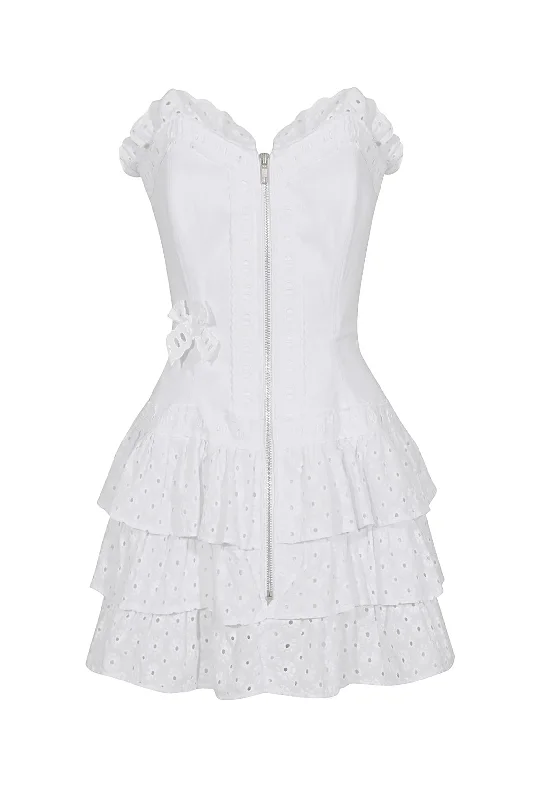 The Suzy Dress - White