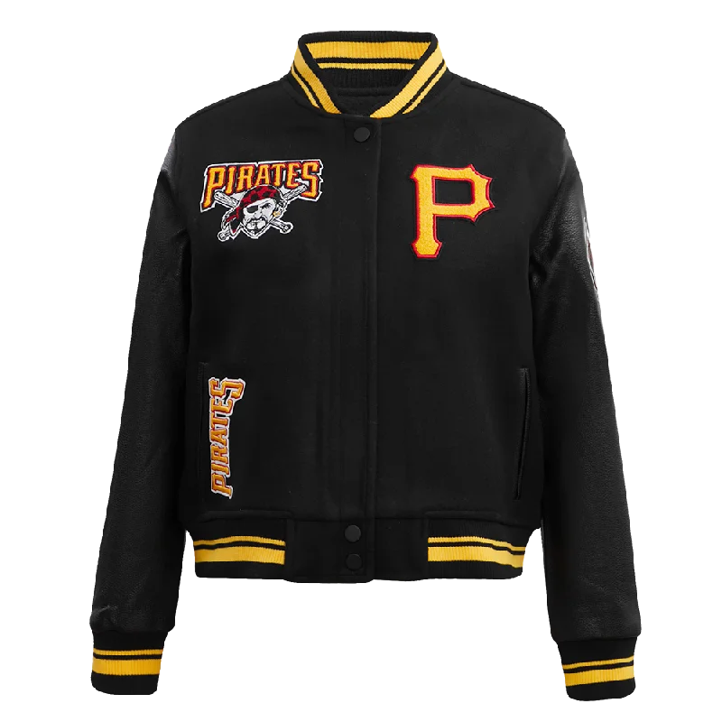 CHAMARRA UNIVERSITARIA MLB PITTSBURGH PIRATES RETRO CLASSICS PARA MUJER